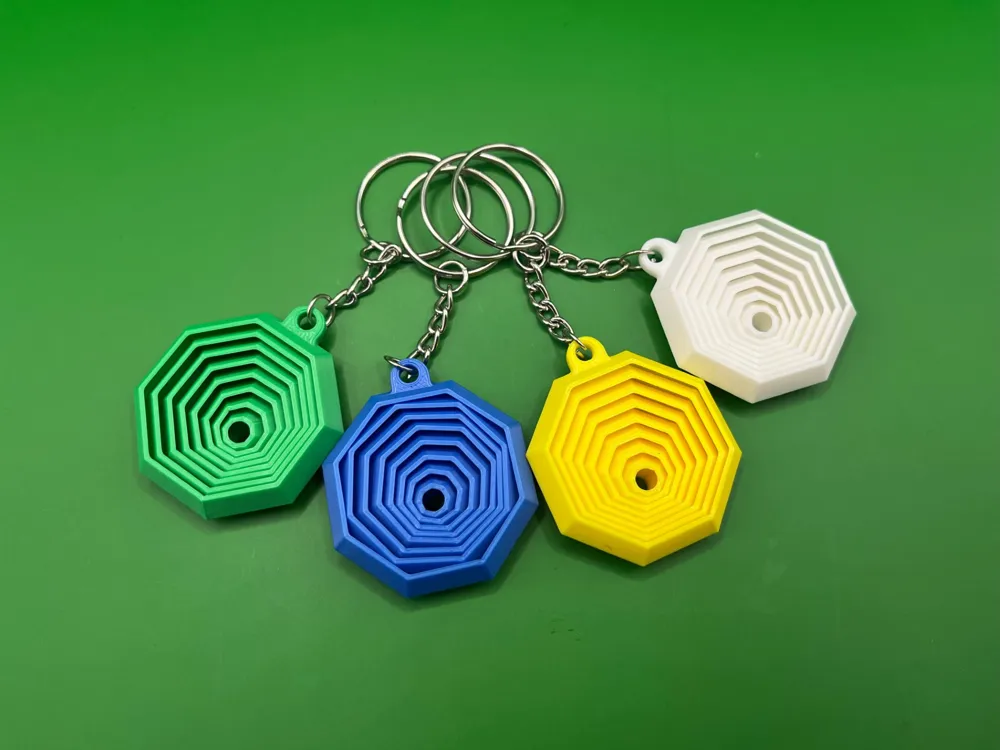 Maze Puzzle Keychain