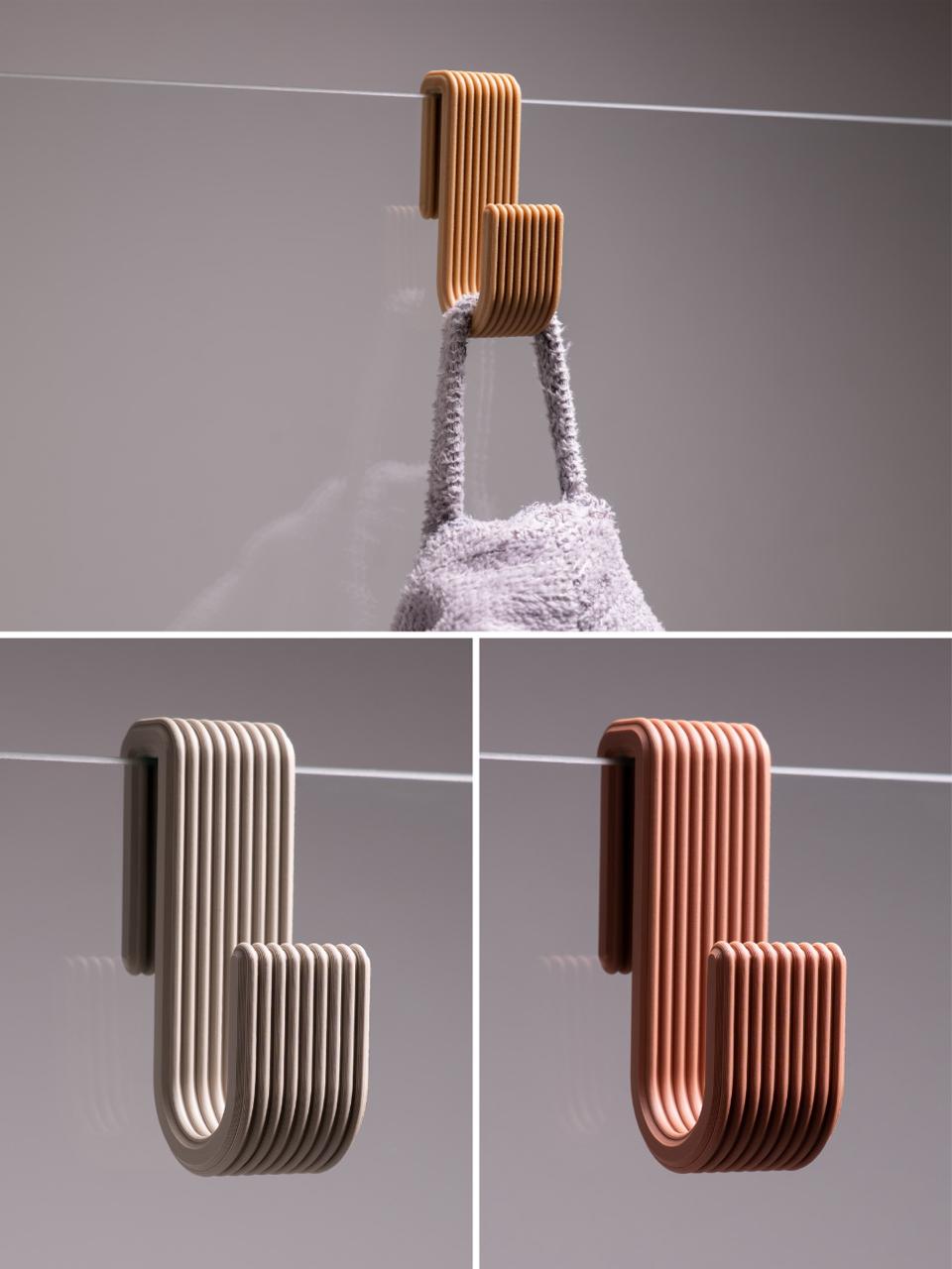 3D Printed Over Door Hook