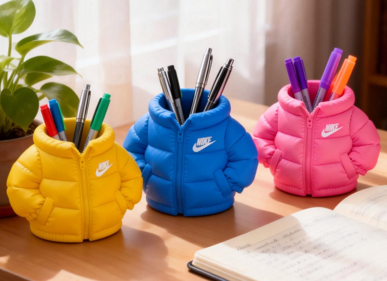 Cute Mini Jacket Desk Organizer for Office
