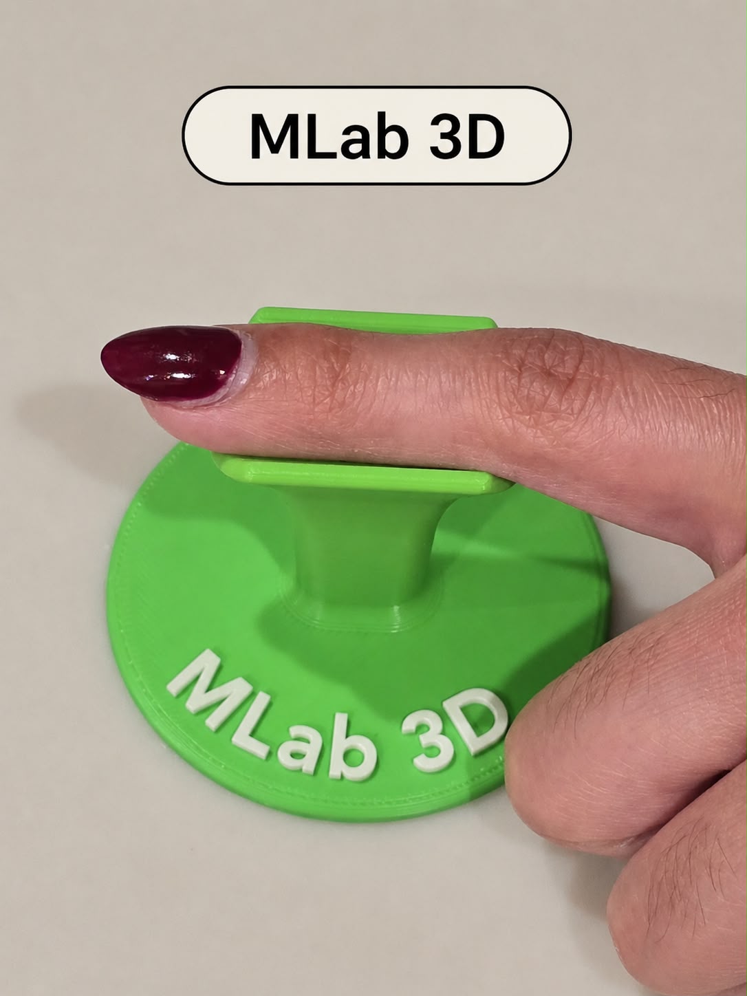 Personalized Nail Finger Holder