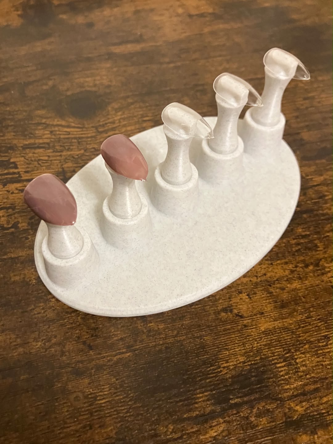 5 Slot Press-On Nail Display Stand