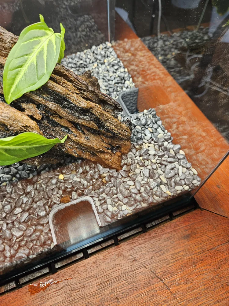 3D Printed Fish Aquarium Tunnel 90 Degree Corner