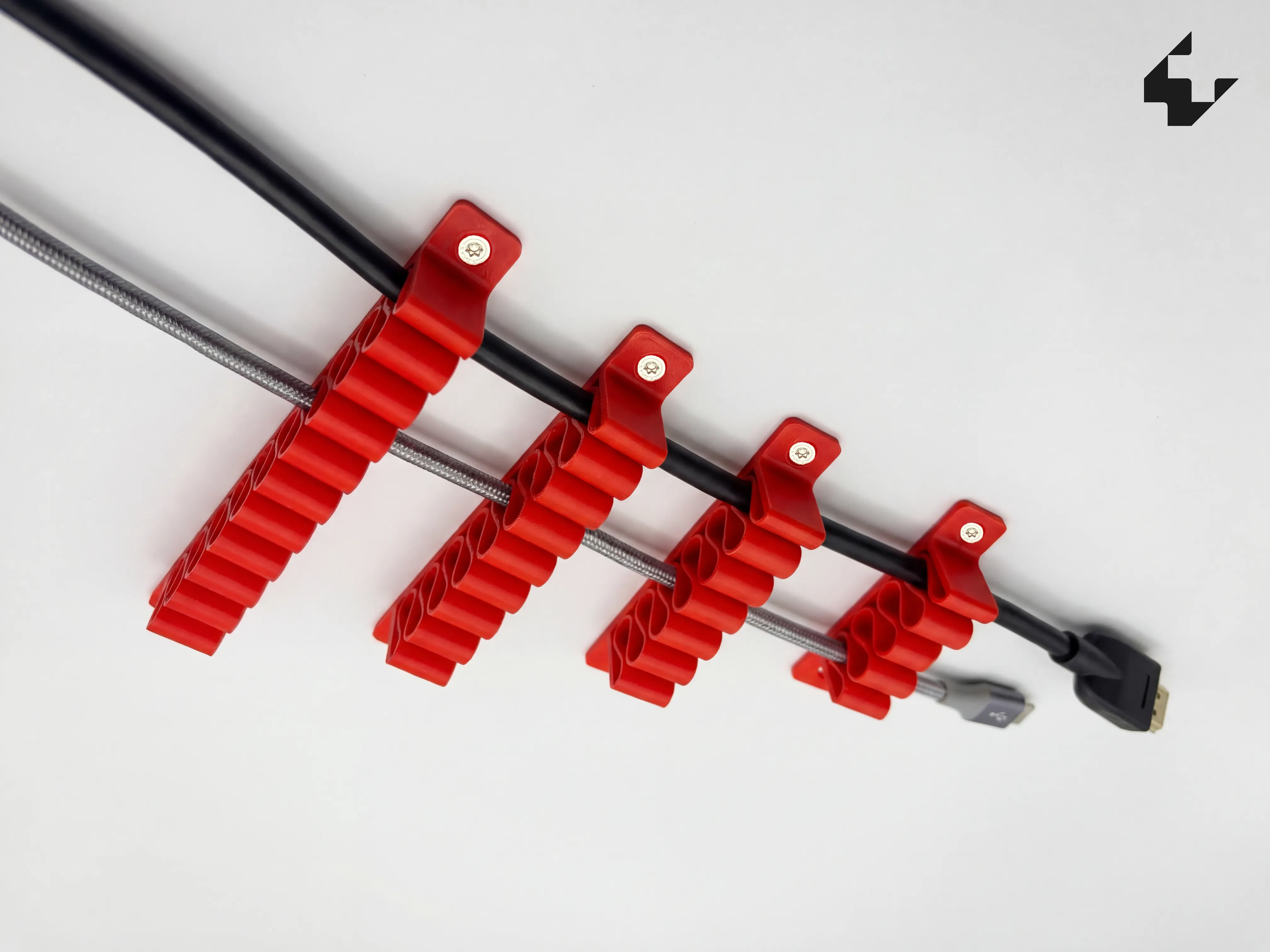 Cable Management Clips (Pack of 4)