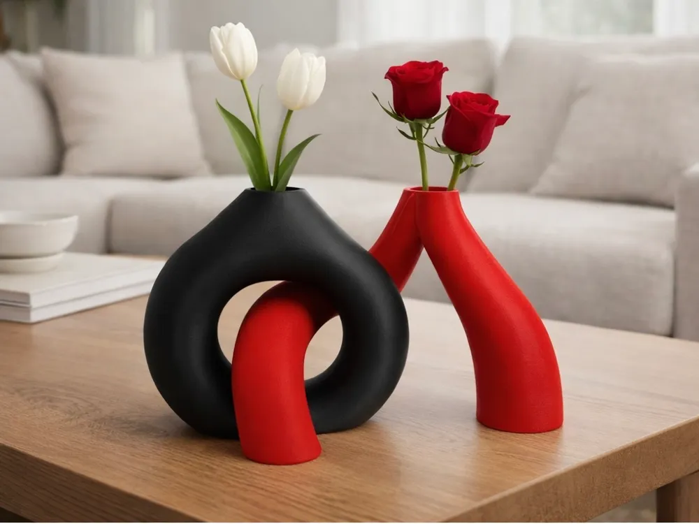 Modern Abstract Flower Vase