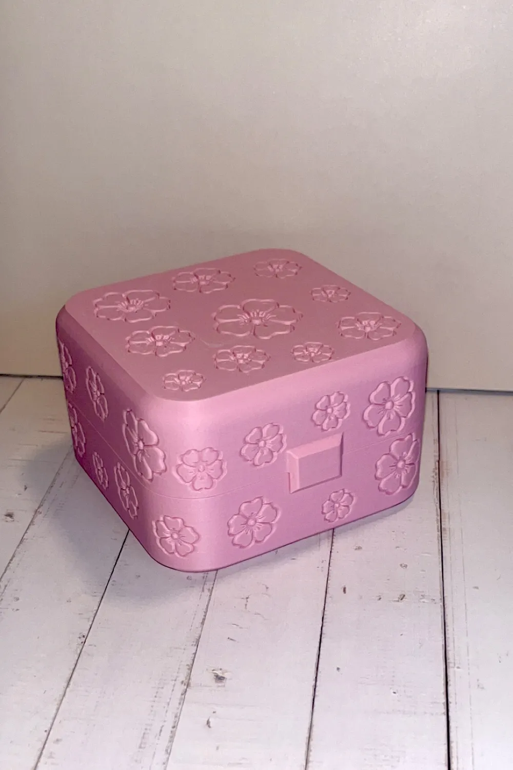 Floral Jewelry Storage Box