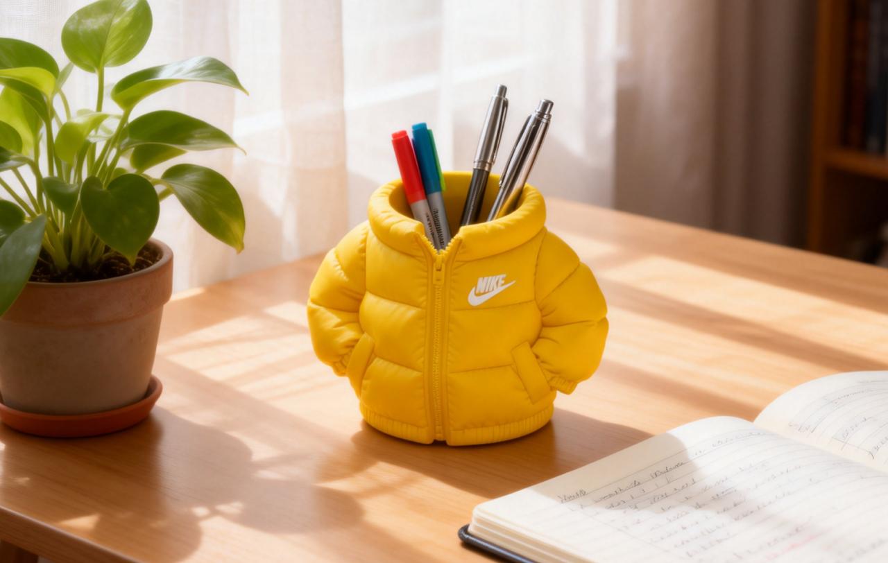 Cute Mini Jacket Desk Organizer for Office