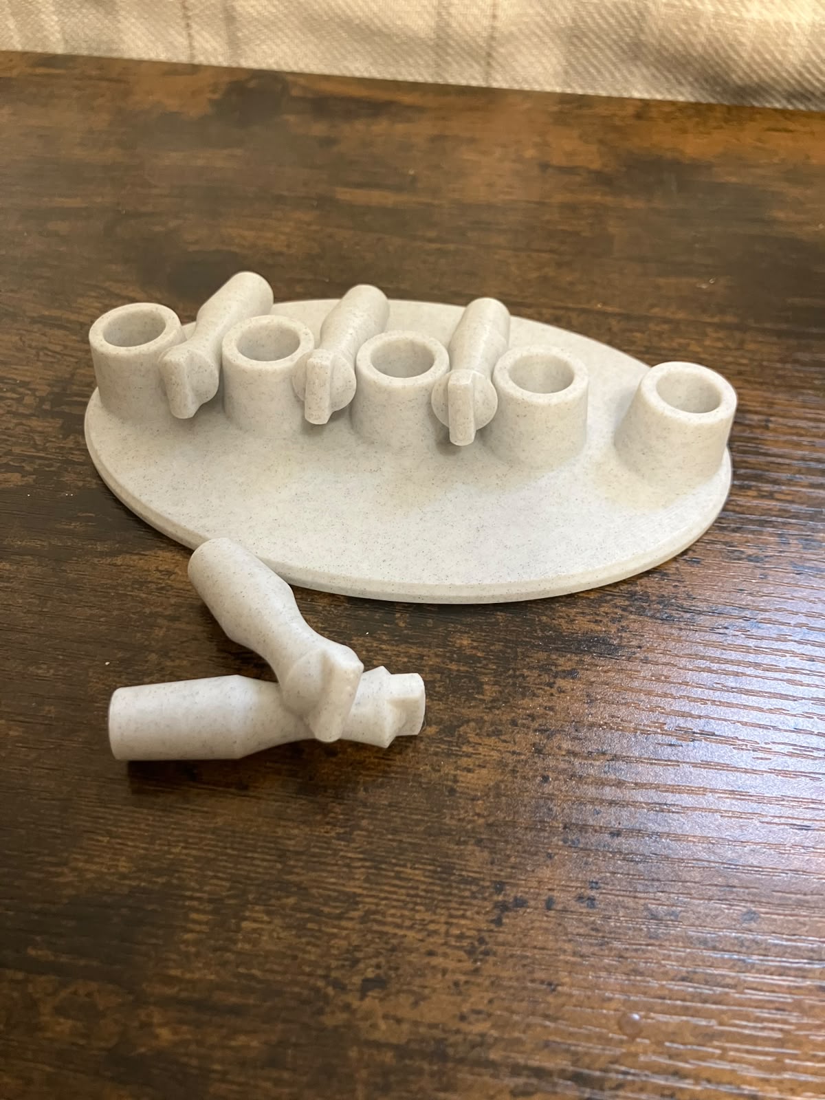 5 Slot Press-On Nail Display Stand