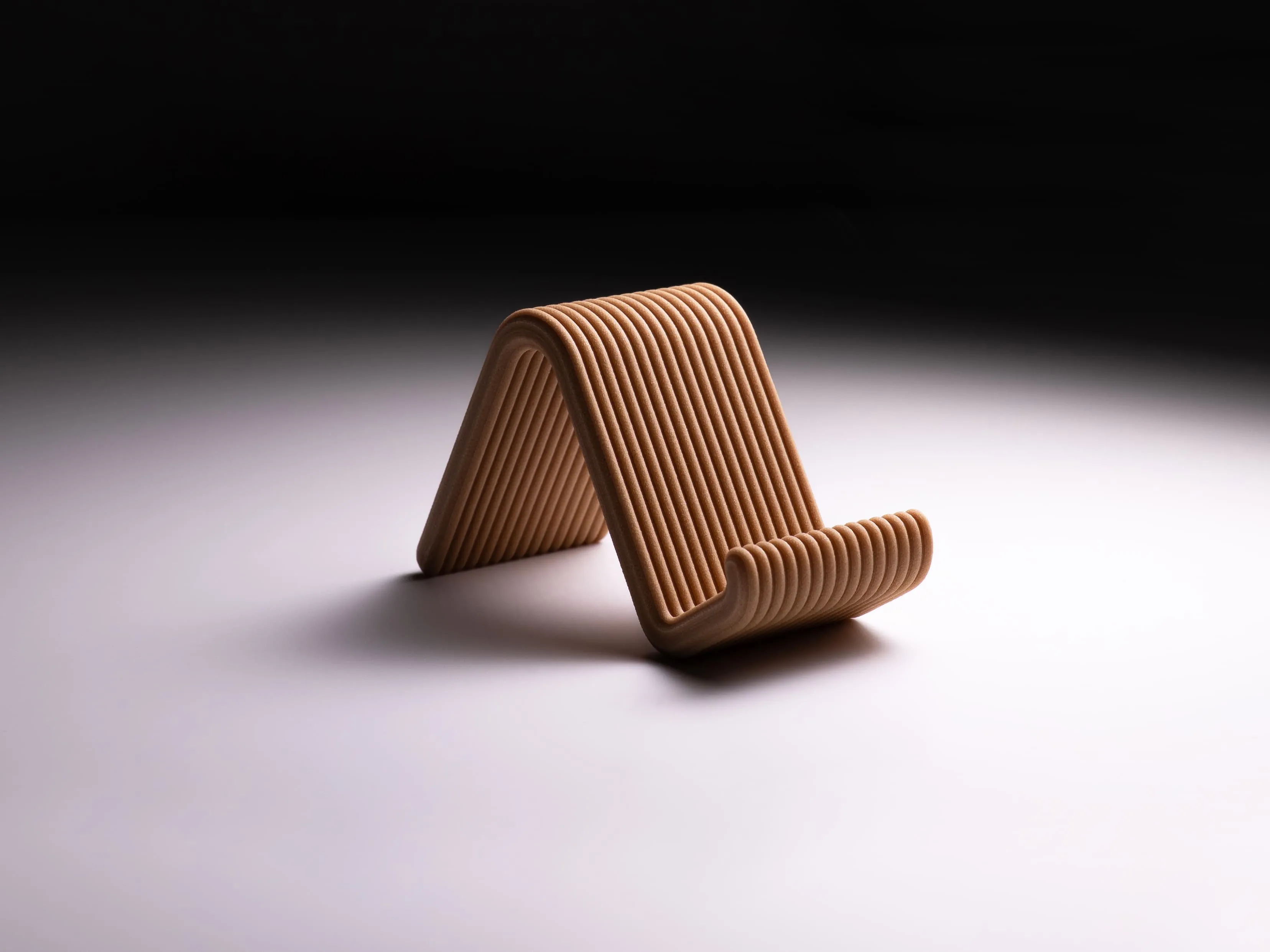 Ergonomic 3D Printed Mobile Phone Stand